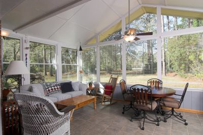 Sunroom with Scenic View